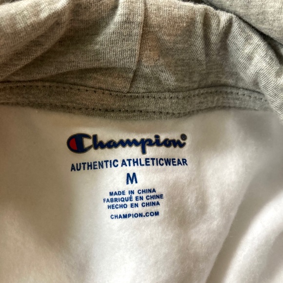 NWT Boys M (10/12) Youth Champion Hoodie Medium White - Picture 5 of 8